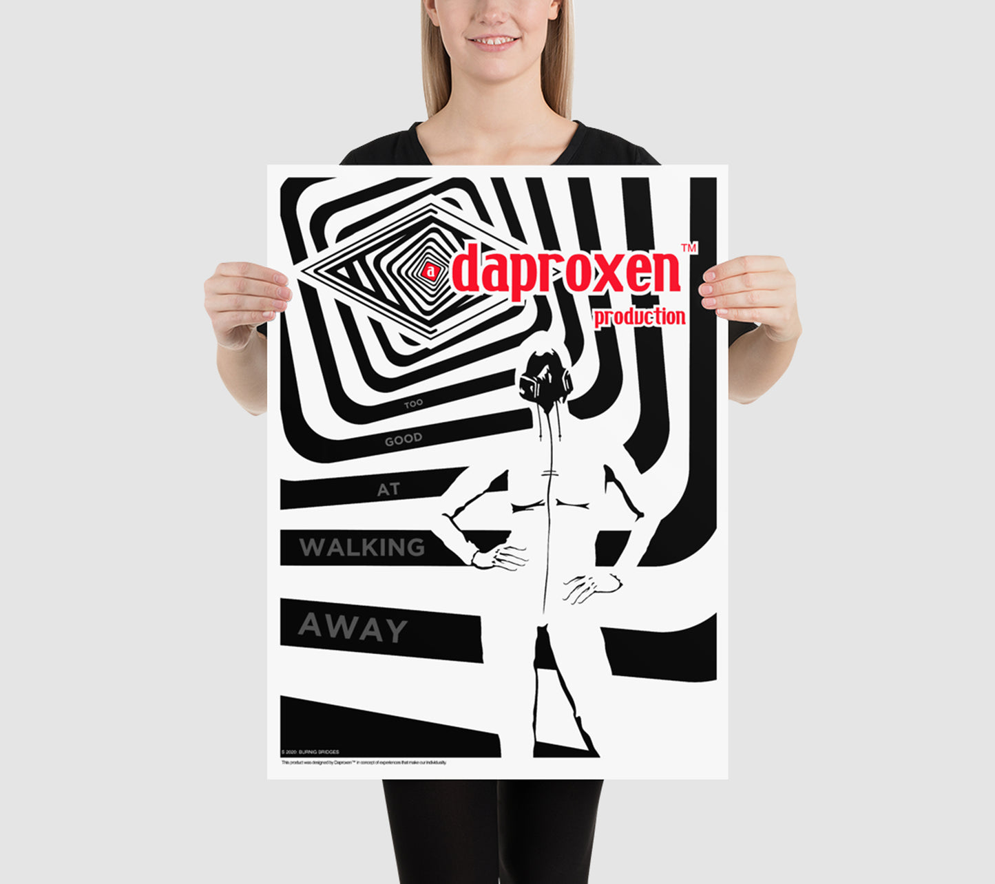 Burning Bridges Poster (18x24in)