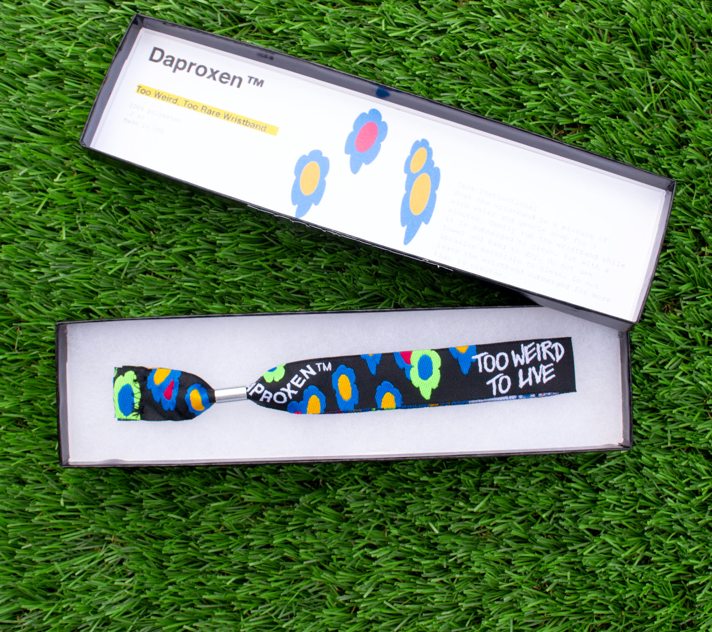 “Too Weird, Too Rare” Wristband