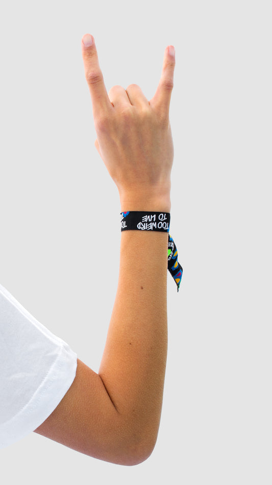 “Too Weird, Too Rare” Wristband