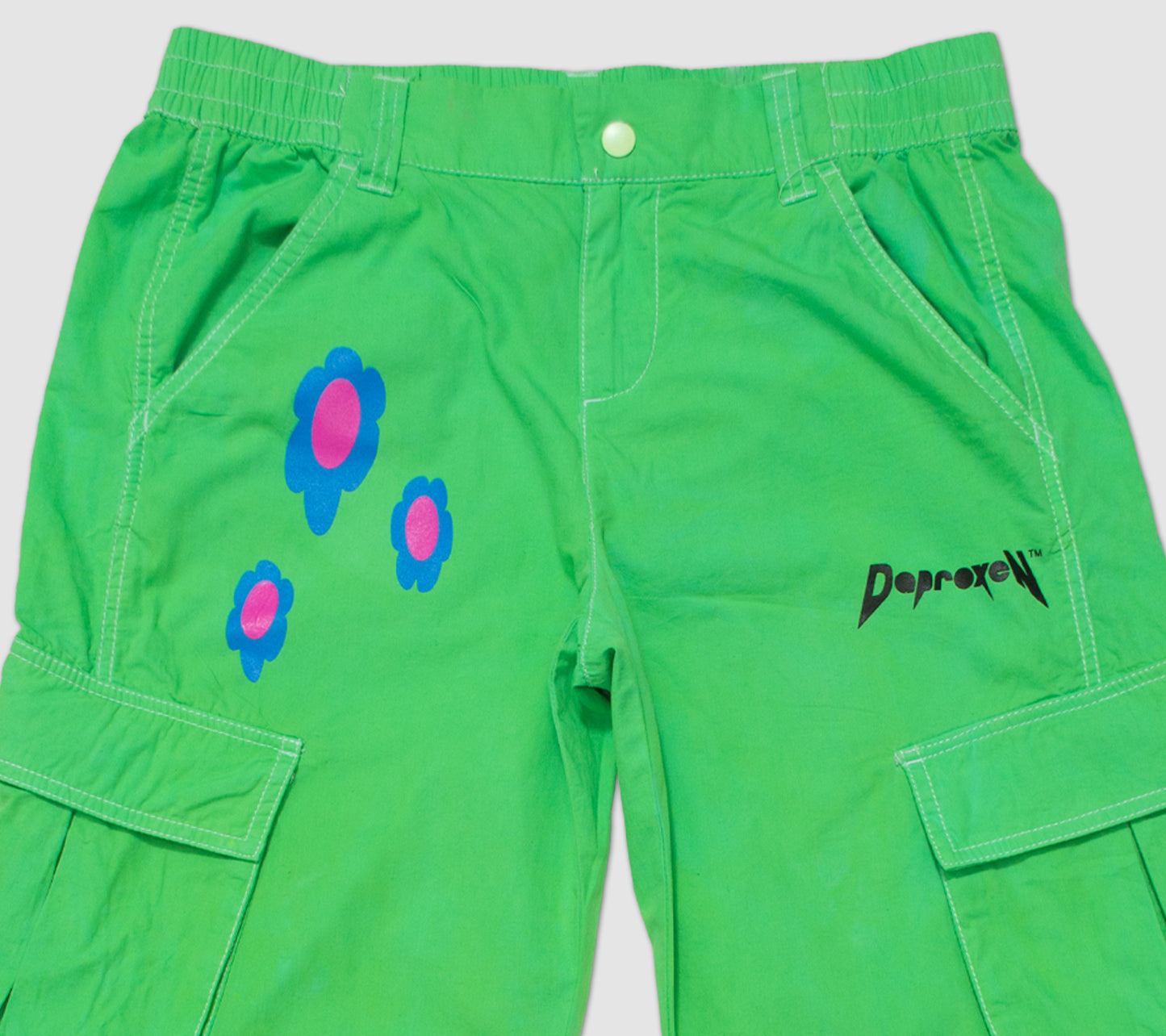 Daproxen™ Daisy Cargo Pants "Toxic World"